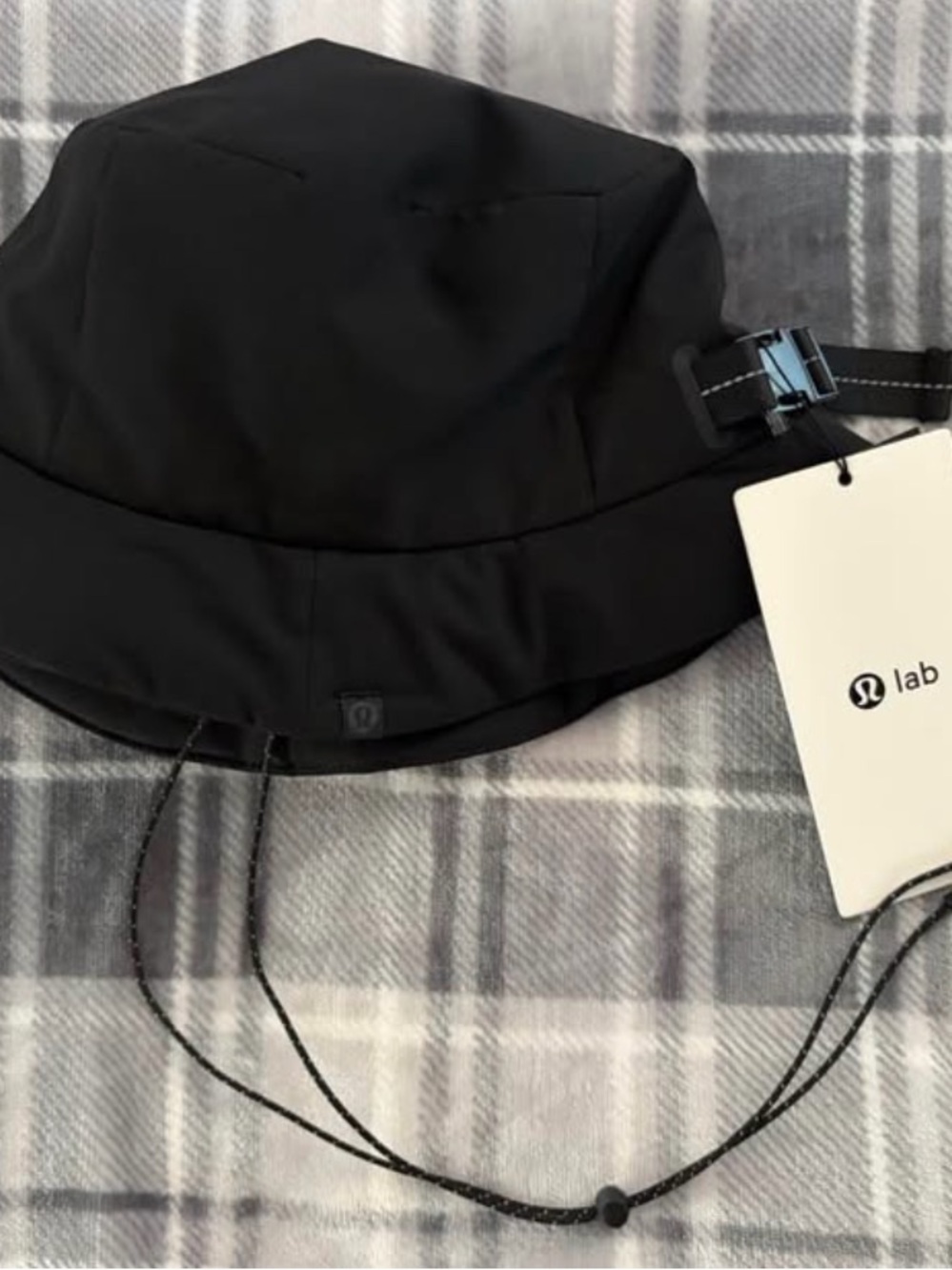 Lululemon Lab Black Bucket Hat